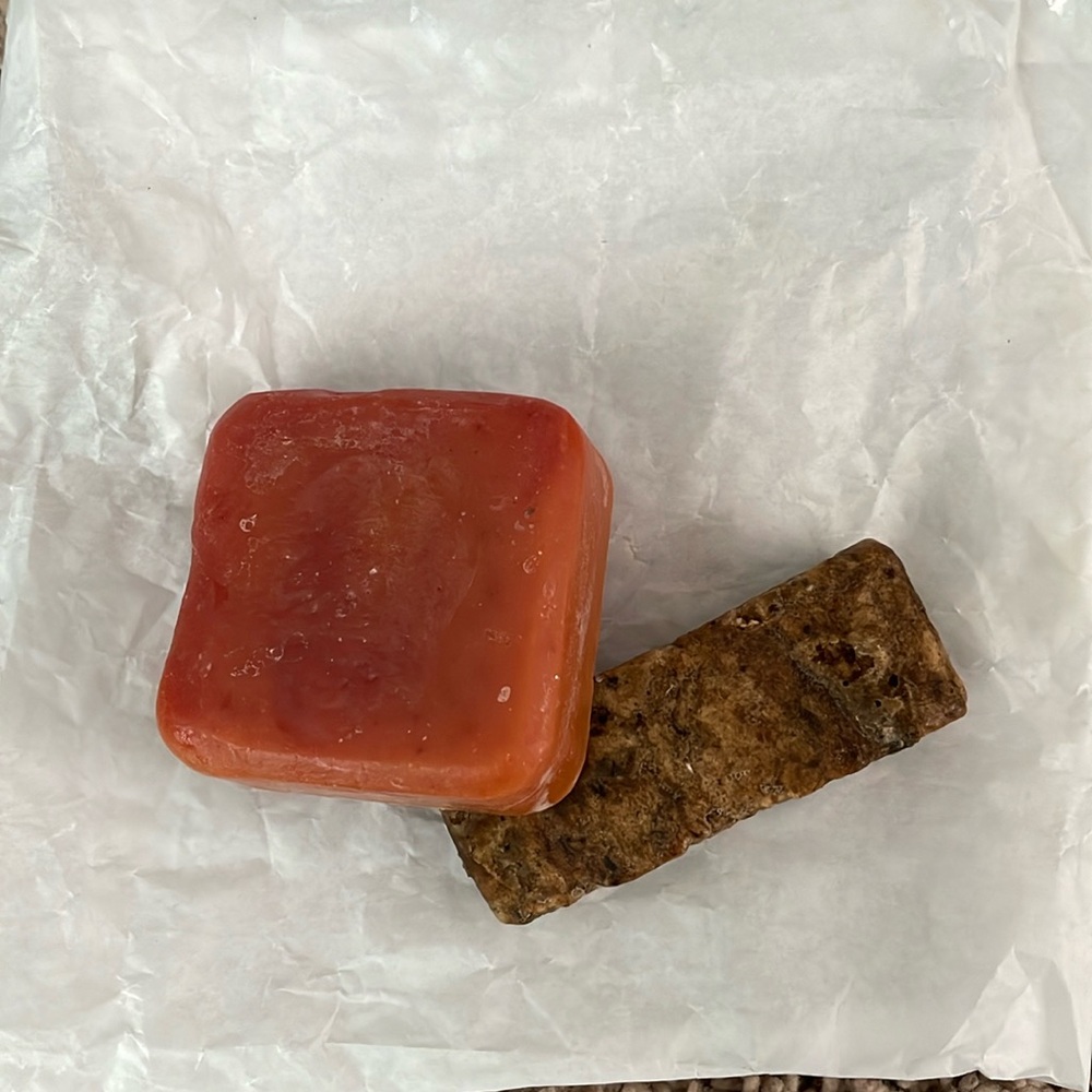 Homemade Turmeric & Black Soap